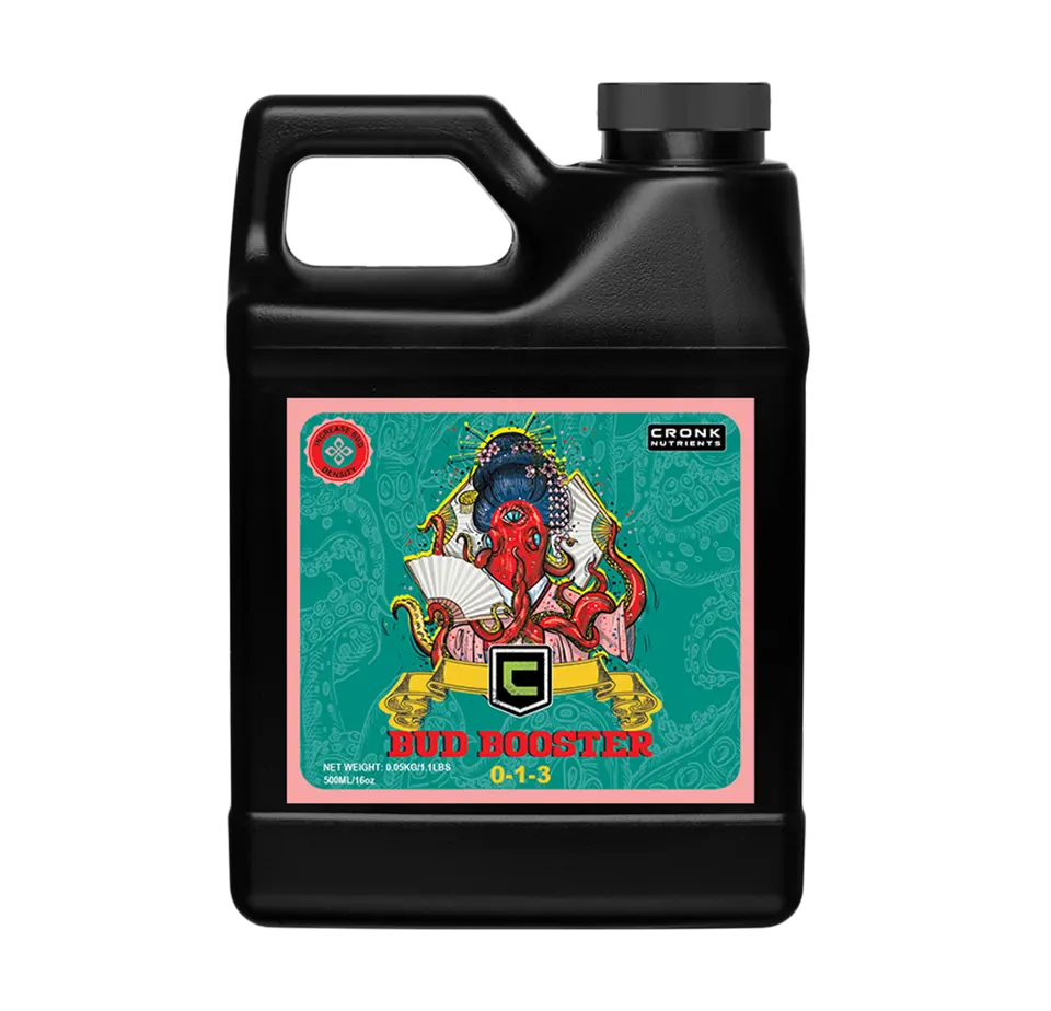 Cronk Nutrients - Wholesale Fertiliser - Bud Booster | Bigger Buds and Increased Yields0