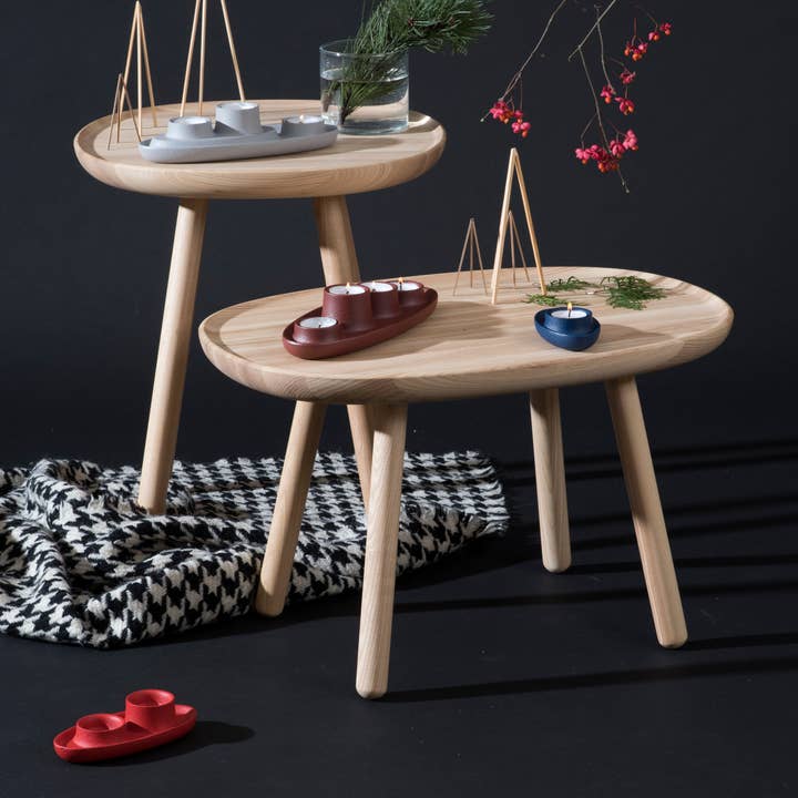 Naïve 610 Sidebord i naturlig ask, mellemstørrelse for engroshandel hos EMKO