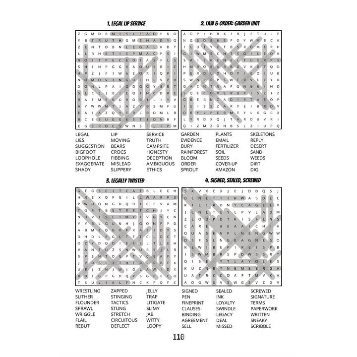 Unscreen Yourself! - Wholesale Puzzle - Adult - Laugh & Seek – Funny Word Search Puzzles & Puns8