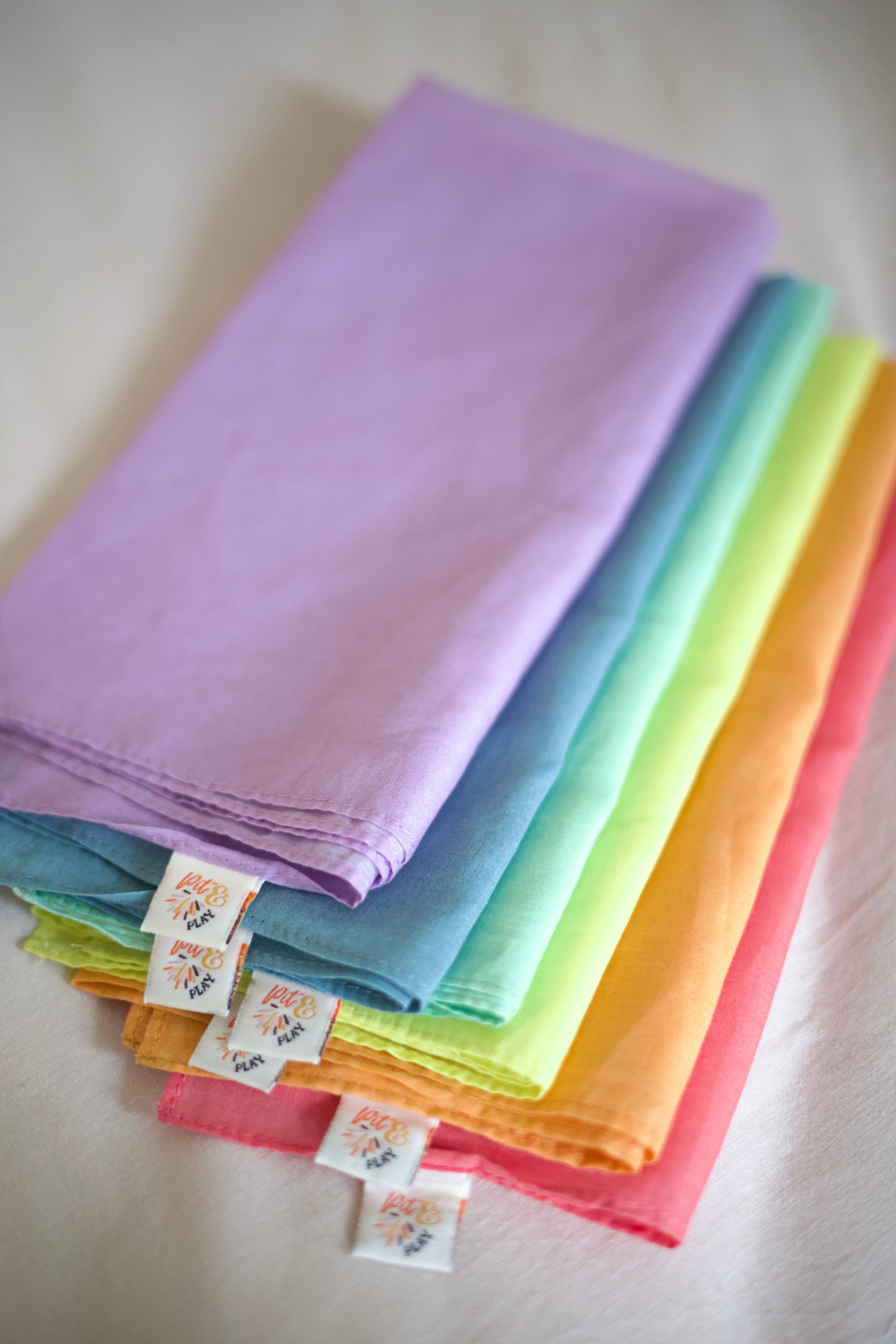 Pit and Play - Wholesale Toy Set - Kids - Cotton play cloths per piece or set36