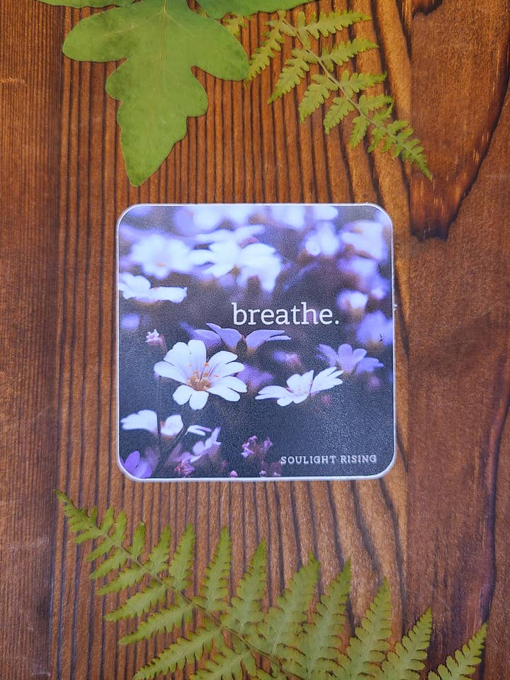 respirer. autocollant pour la vente par Soulight Rising