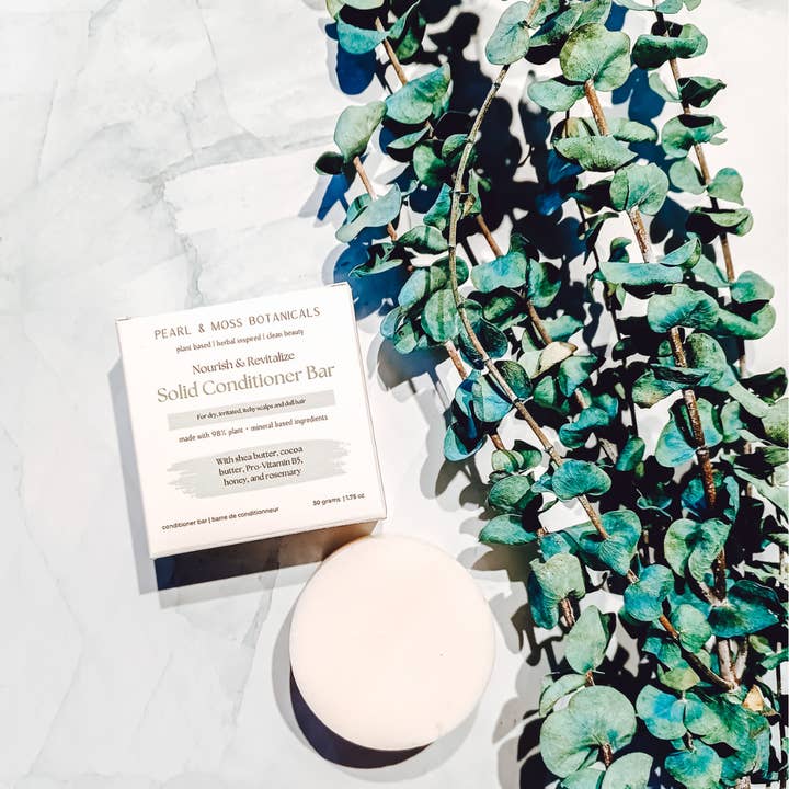 Pearl & Moss Botanicals Inc. - Wholesale Shampoo Puck/Solid Shampoo - Solid Conditioner Bar - Earthling: Nourish & Revitalize2