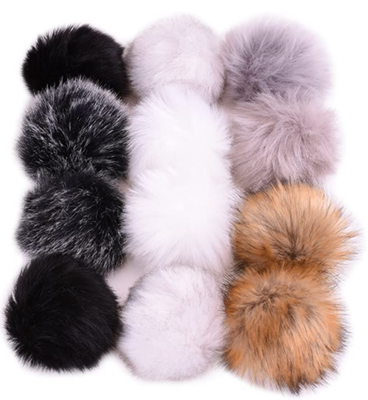 Beautifully Warm - Wholesale Hair Accessories Set - Kids - 5 Pk  -Pom Poms0