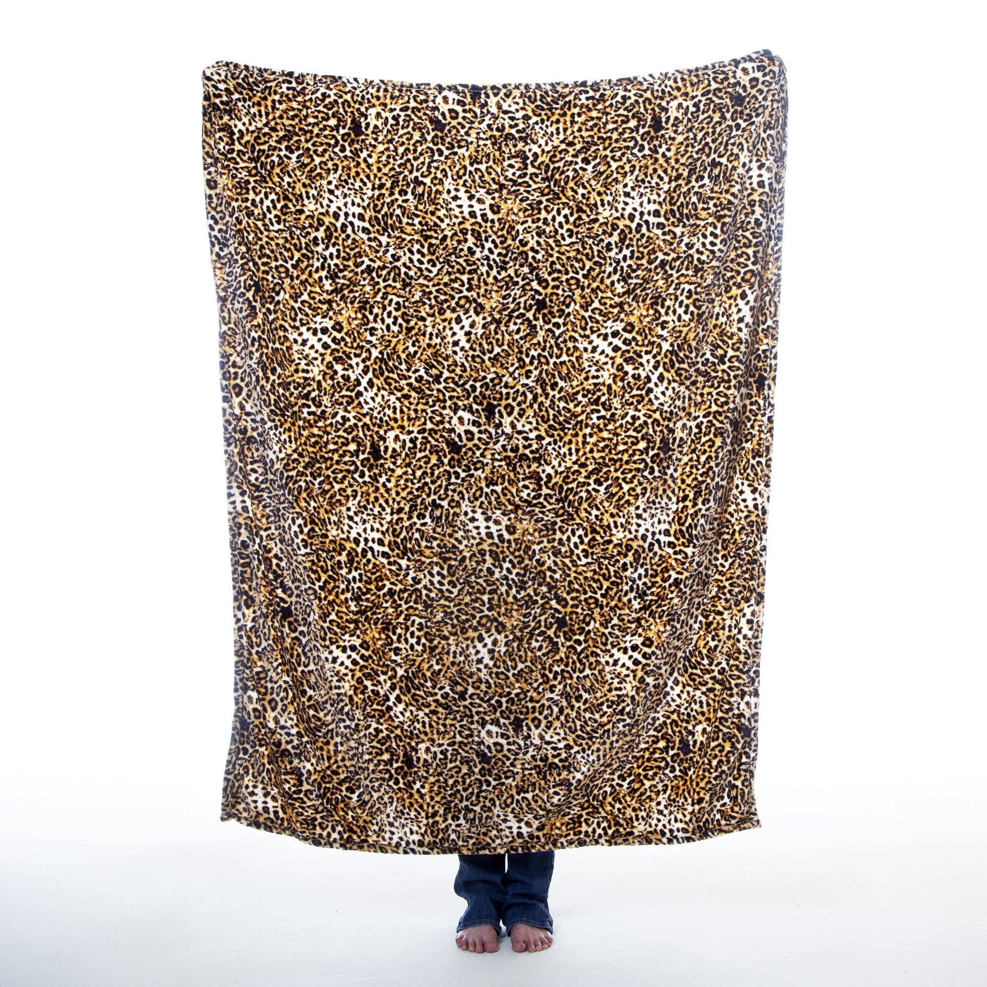 Carstens, Inc. - Wholesale Travel Blanket - Leopard Travel Blanket1