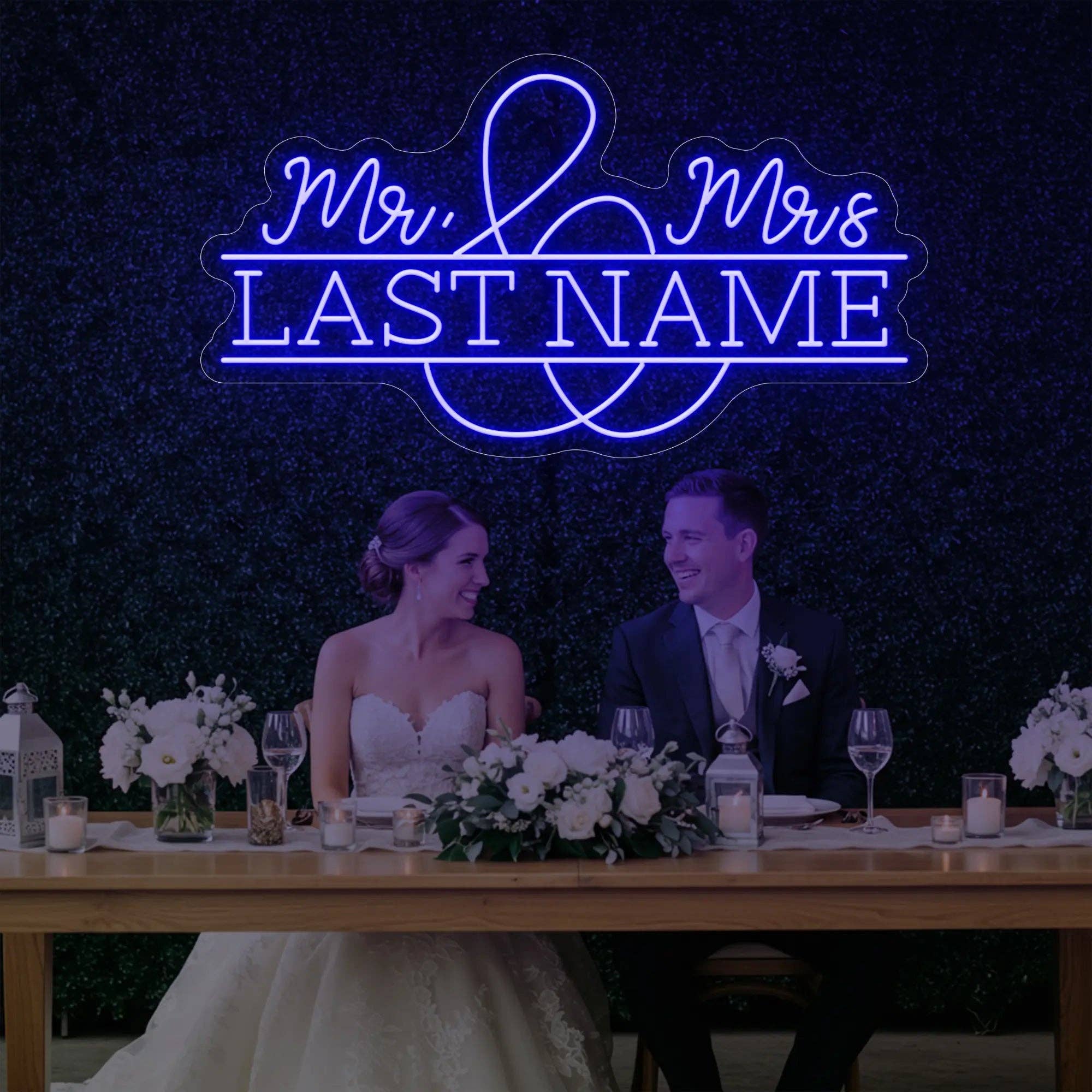 Light Your Way - Wholesale Neon Sign - Wedding Last Names Custom Neon Sign V68