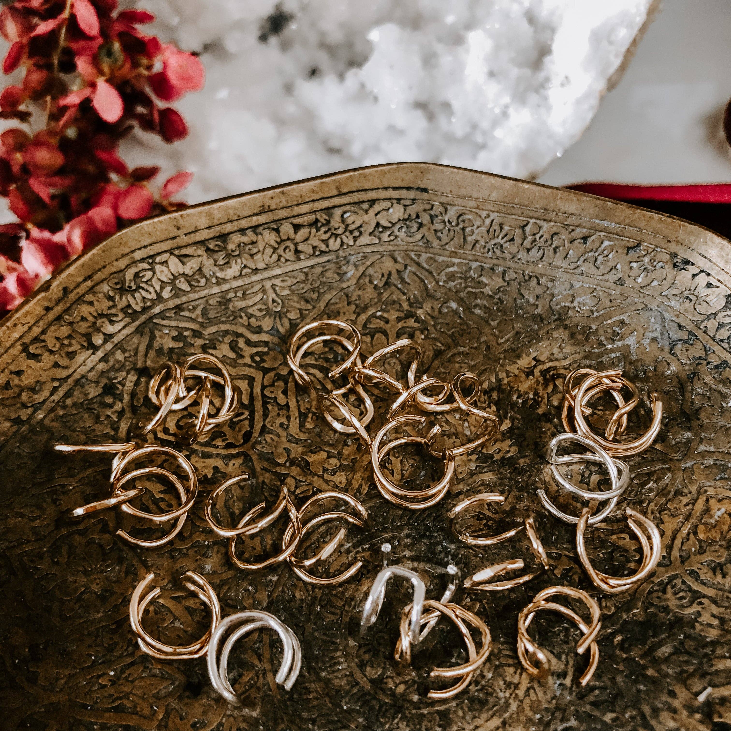 Derive Jewelry – wholesale Earcuff-örhängen – Double Bar öra manschett10