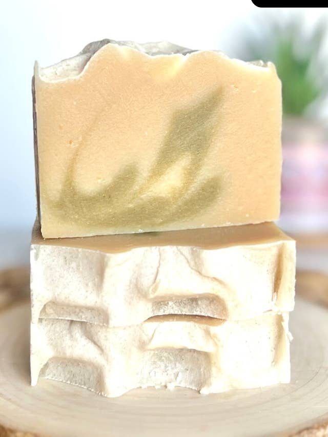 Eucalyptus & Mint Goat's Milk Soap for wholesale by Eden Body Care