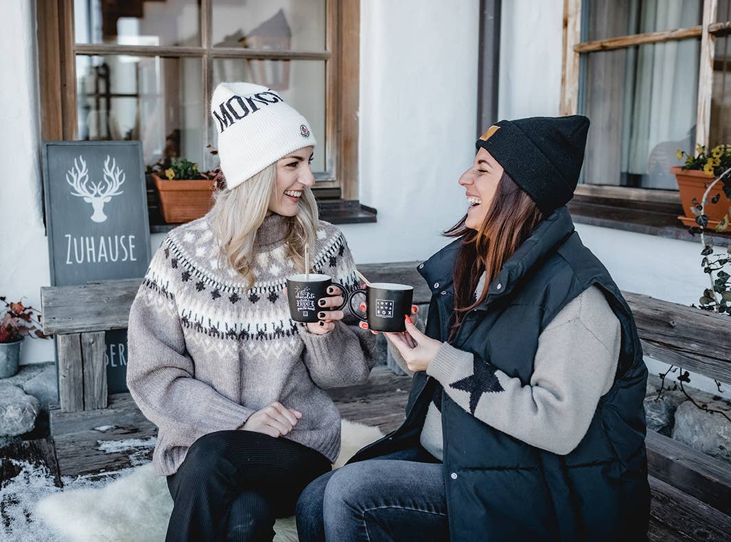 Love in a Box Chocolatier – Colher de chocolate quente por atacado – Caneca Love in a Box com 2 Colheres de Chocolate ao Leite para Chocolate Quente1