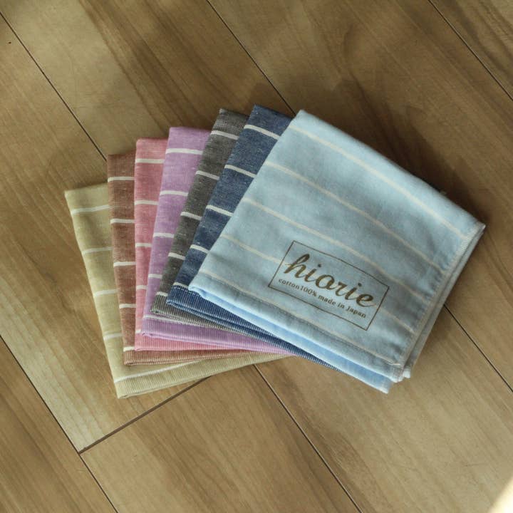 Toalla de mano de gasa con borde Maru para venta al por mayor de Japacolle — Japan Collections | See Latest News in "About"