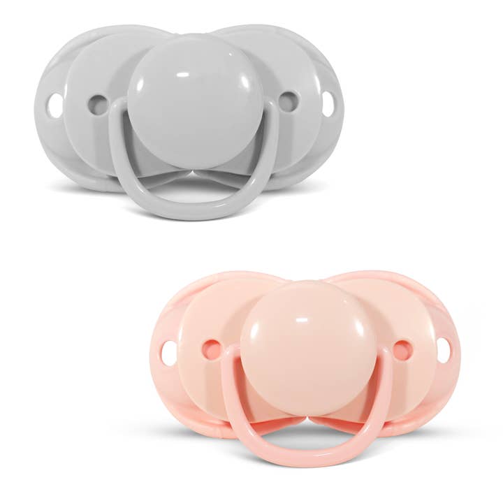 keep-it-kleen Pacifier 2PK - Grey & Pink and other Purchase Wholesale kleber. Free Returns & Net 60 Terms on Faire trending on Faire.