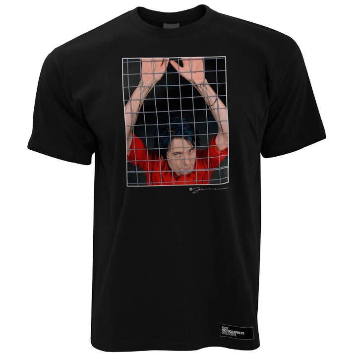 Matt Bellamy of Muse colour portrait (JB) Men's T-Shirt for wholesale by Rock Photographers Collective
