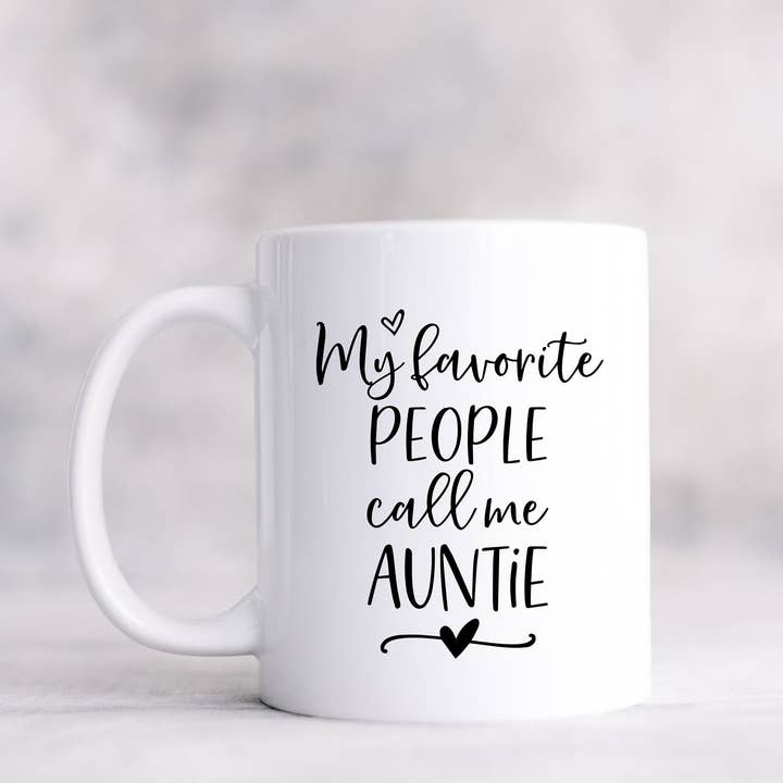 Calming Creations - Wholesale Coffee Mug - Auntie Coffee Mug