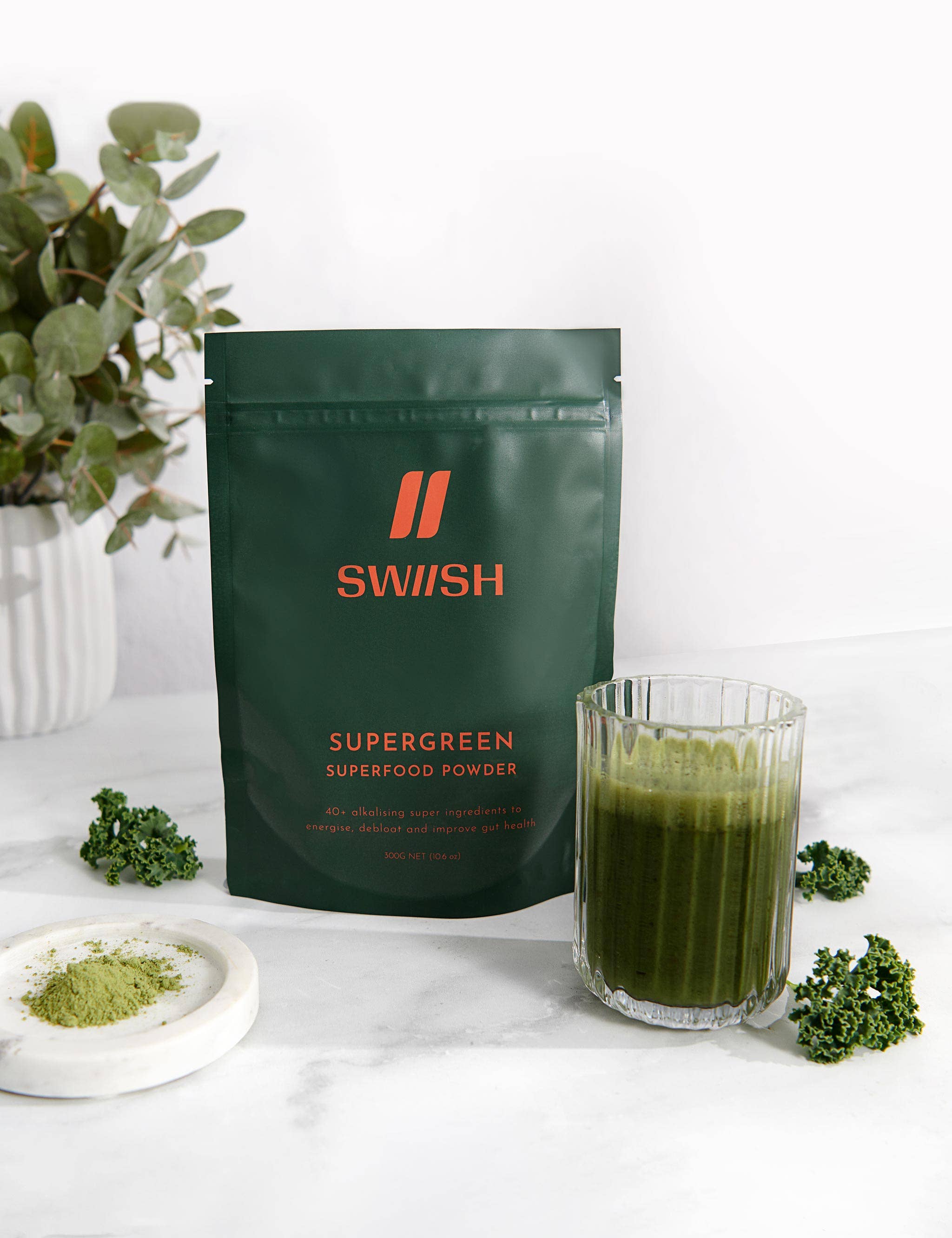 SWIISH - Wholesale Protein/superfood powder - Supergreen Superfood Powder2