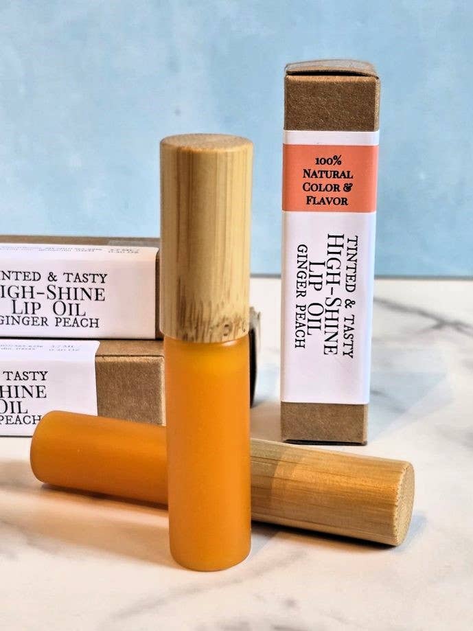 Du Jardin Beauty – wholesale Lip-gloss – Ginger Peach Tinted & Tasty High-Shine Lip6