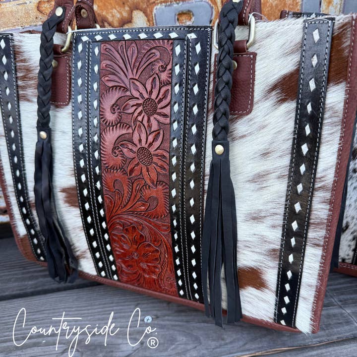 Texas Western Cowhide Bags and More - Wholesale Shoulder Bag - Women's - Primrose Leather Purse1