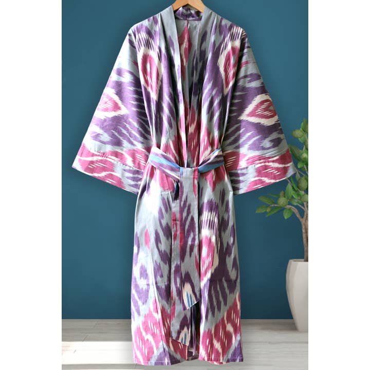 Caftan Ikat en Coton 018 pour la vente par MIASETA