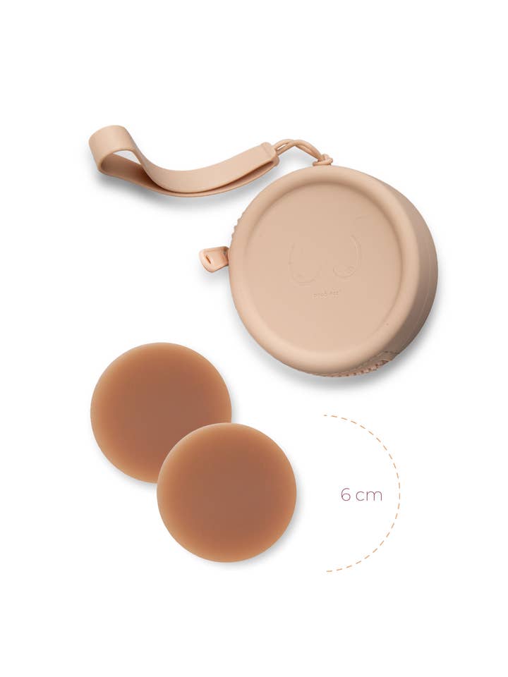 Boob-eez - Wholesale Nipple Pasties - Women's - x1 Silicone Travel Case + x1 Pair of "Headlight Hiders"17