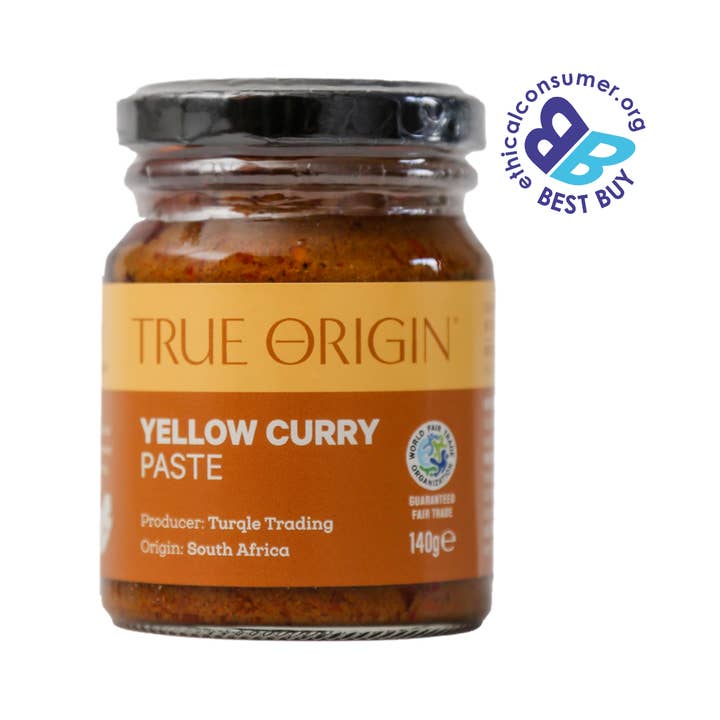 Yellow Curry Paste 140g for wholesale by True Origin Foods