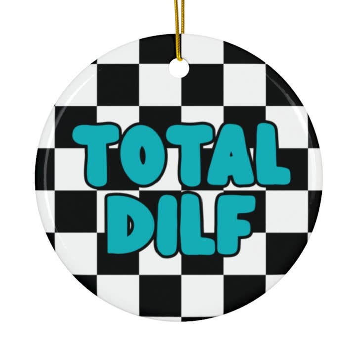 Décorations de Noël drôles DILF pour les fêtes de fin d'année pour la vente par R is for Robo