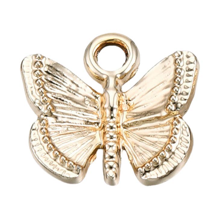 Love, Paige Designs - Vente Breloques/médailles personnalisées - Charme Papillon en Alliage d'Or0