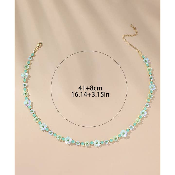 Blossom bijoux - Wholesale Pendant/Charm Necklace - Costume necklace 25PECC0071