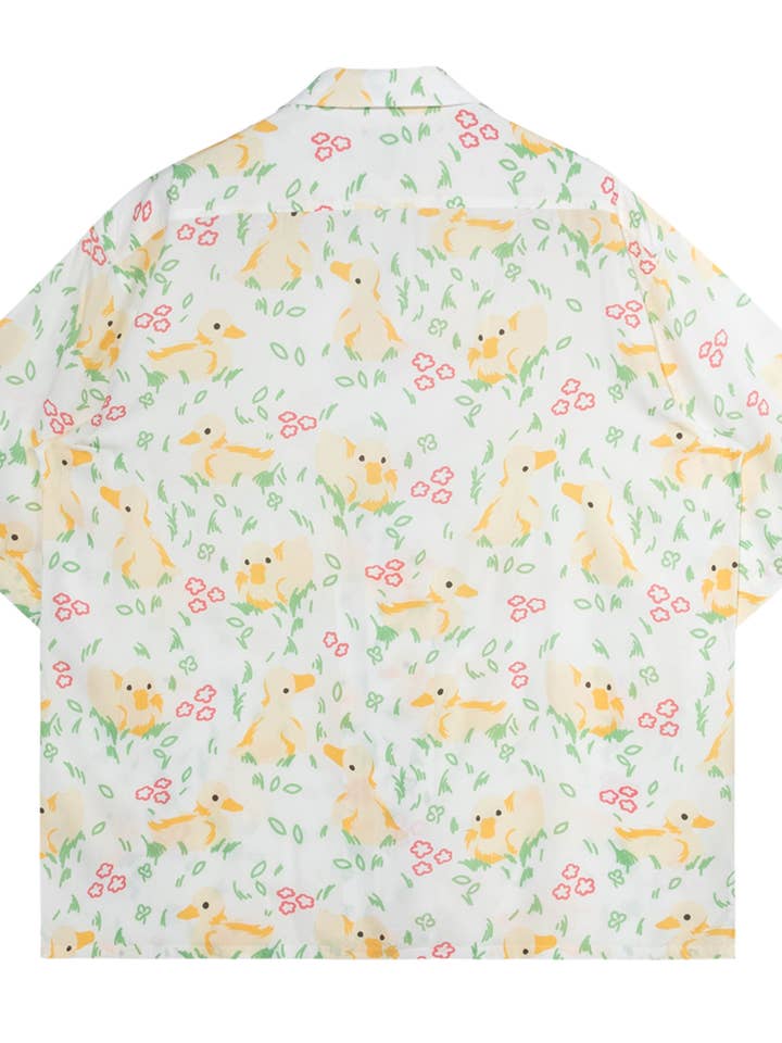 Steady Hands - Wholesale Button Down Shirt - Unisex - Duckin' Around Button Up