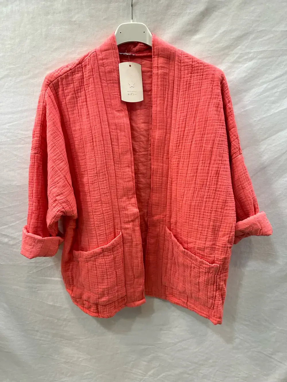 Mimi & Gogo – wholesale Jacket – Women's – Quilted jacket in cotton gauze1