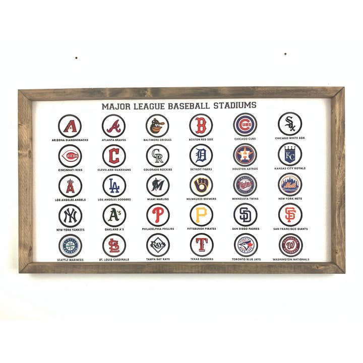 MLB Icons Pinboard for wholesale by Twelve Timbers