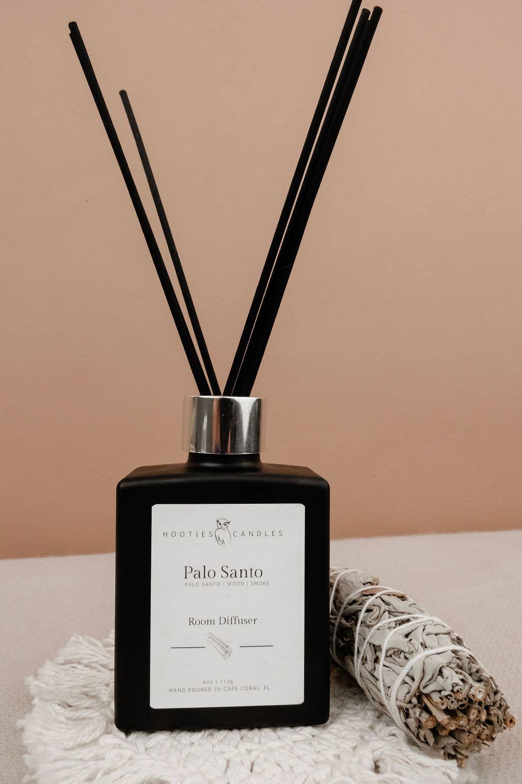 Hooties Candles and Things - Wholesale Reed Diffuser - Palo Santo Home Reed Diffuser
