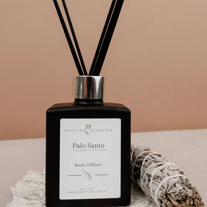 Hooties Candles and Things - Wholesale Reed Diffuser - Palo Santo Home Reed Diffuser0