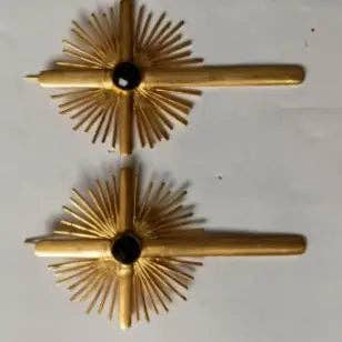 ACUS - Vente Boucles d'oreilles pendantes - Boucles d'oreilles Croix Éclat Noir0