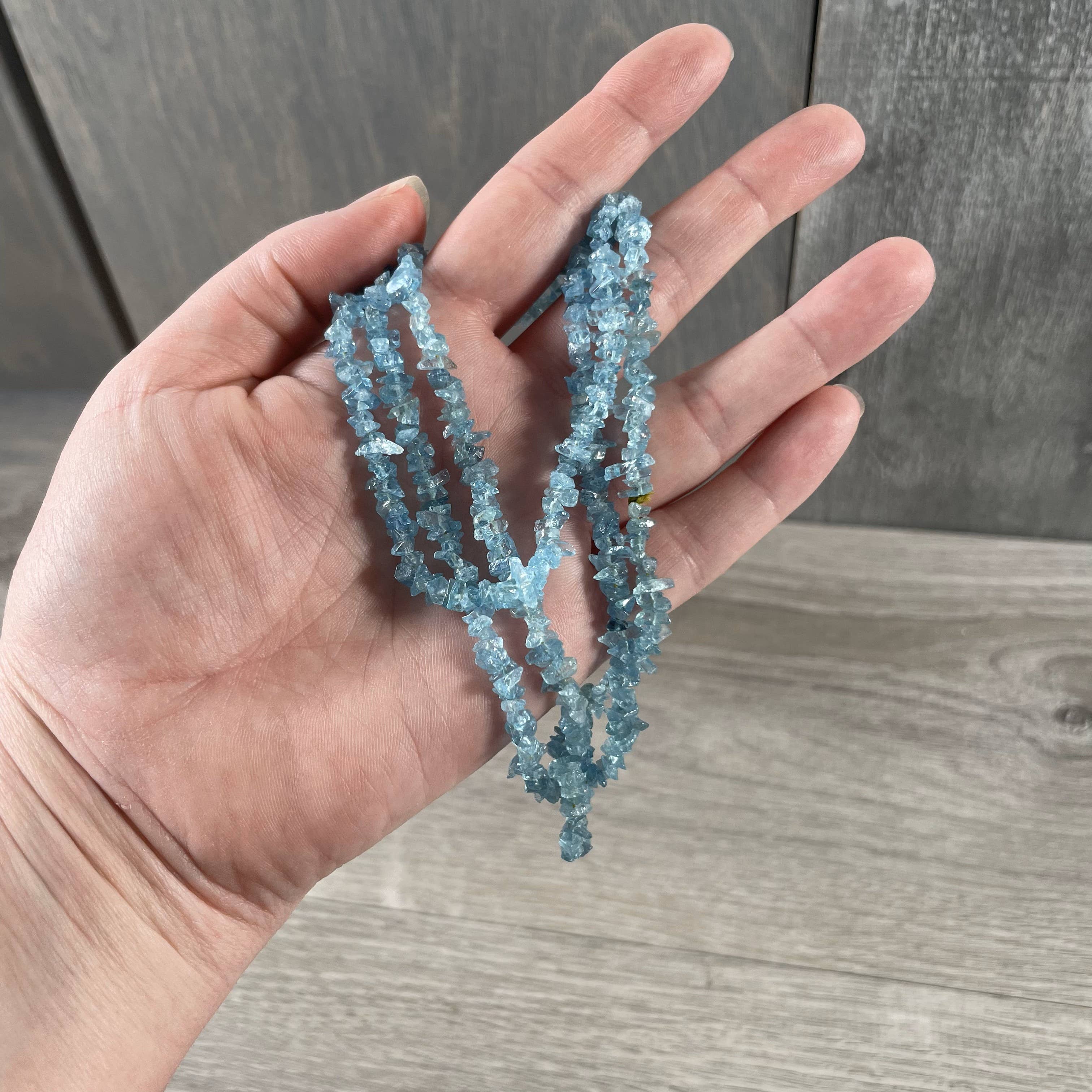 Keystone Crystals - Vente Collier de perles - Colliers en chips de pierres précieuses – Bijoux en cristal en gros pour détaillants6