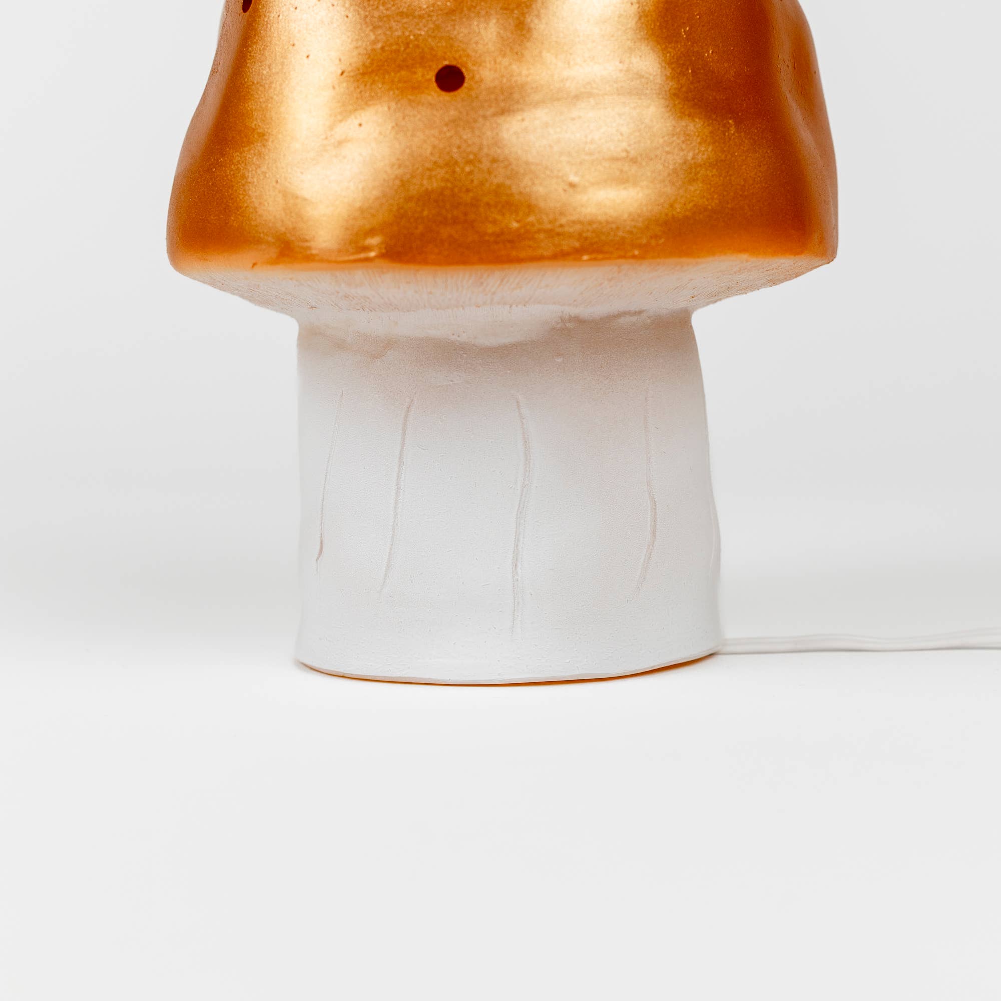 Egmont - Wholesale Figurine Lamp - Small Mushroom Copper w/ Plug6