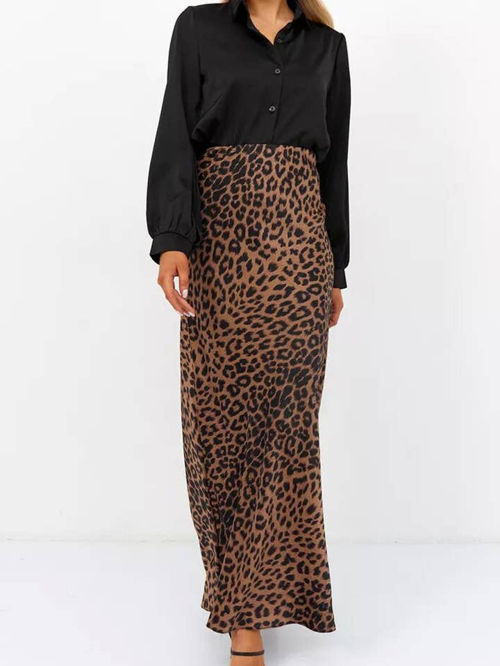 Mccolin - Wholesale Skirt - Women's - Leopard Print Skirt8