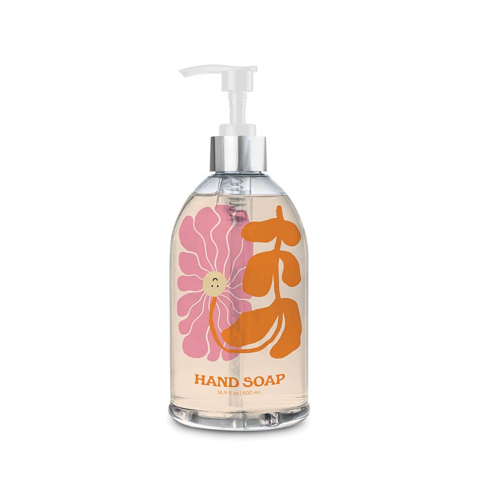 Studio Oh! - Vente Savons/lotions pour les mains - Savon liquide pour les mains Dizzy Daisy avec insert décoratif