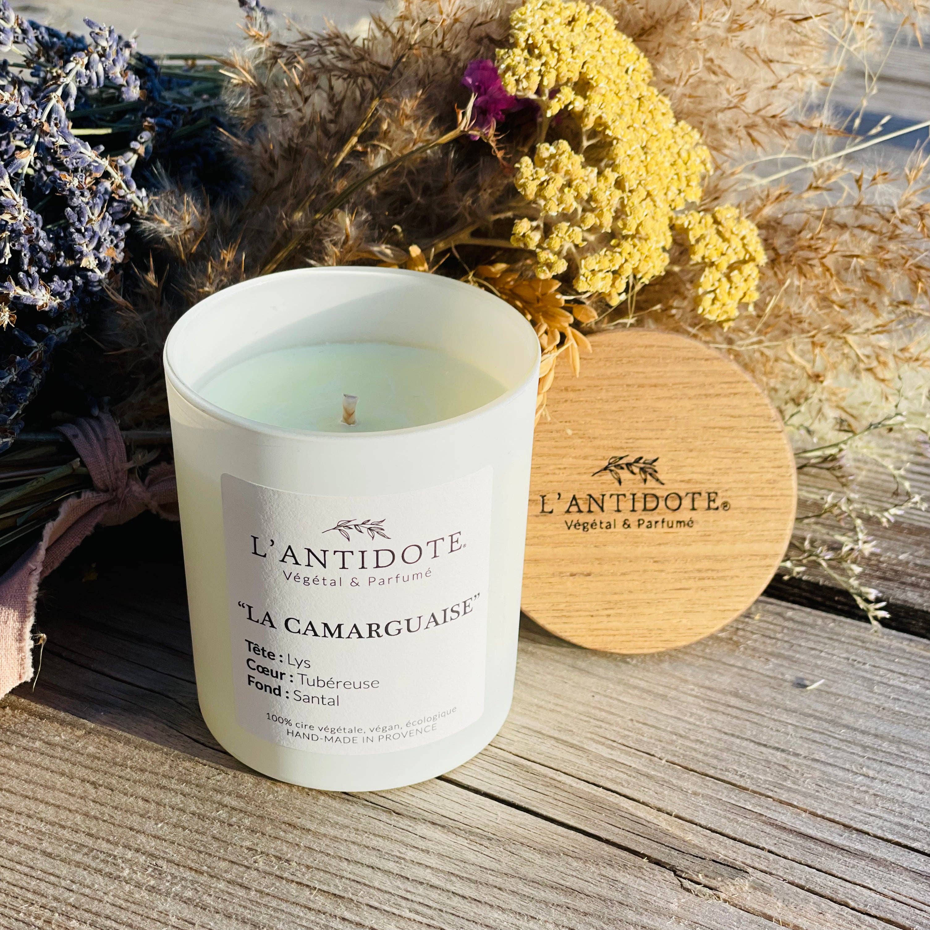 L'ANTIDOTE - Wholesale Jar/Filled Candle - LA CAMARGUAISE candle3