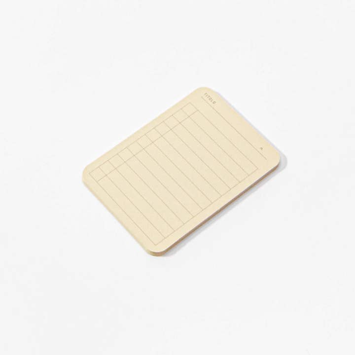 Foglietto - Wholesale Stationery/Notecard Set - Deck of A7 single-colored memo cards9