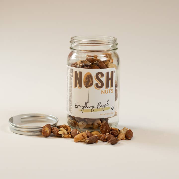 NOSH Butters - Wholesale Nuts - Everything Bagel Nut Mix 4oz