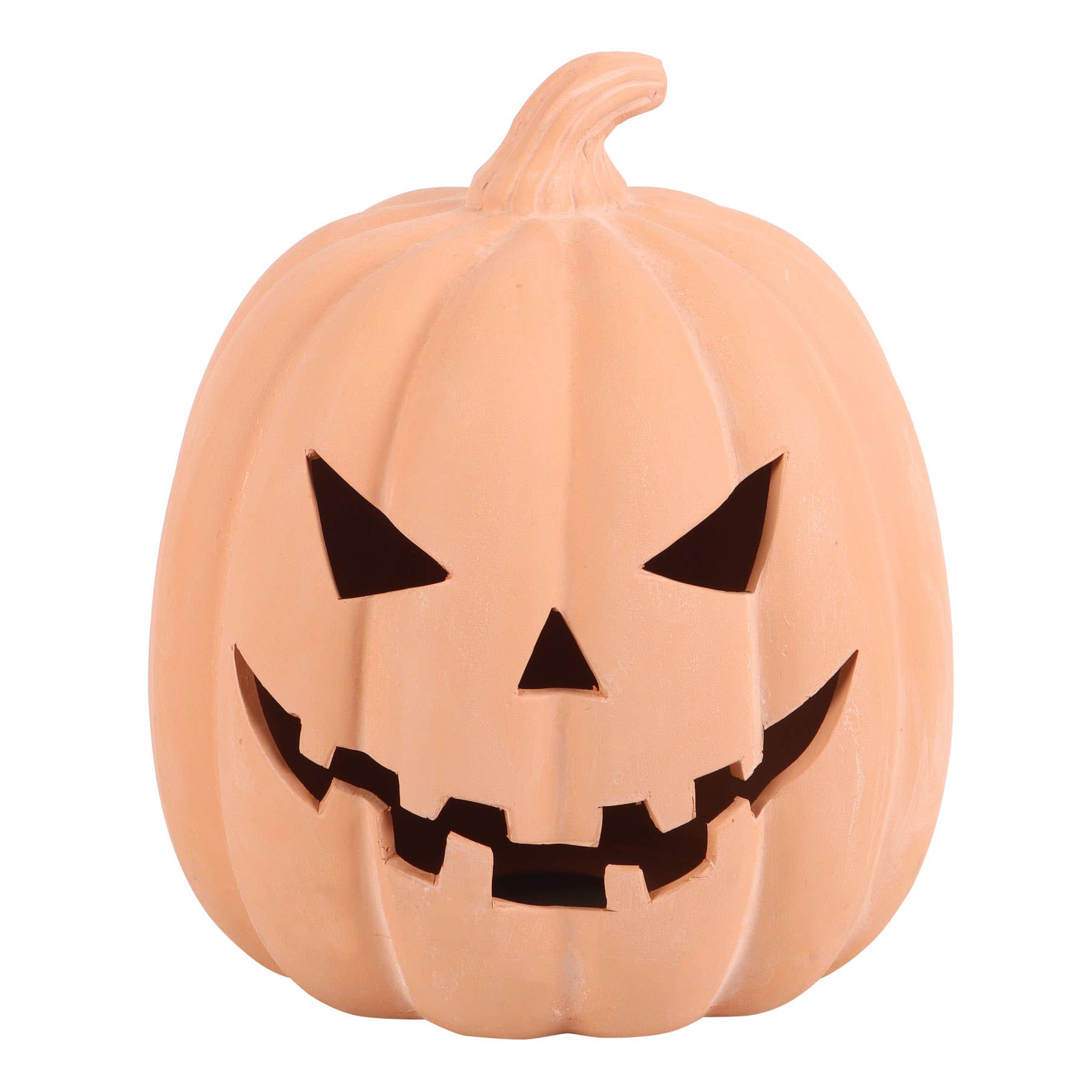 Something Different Wholesale - Wholesale Decorative Tabletop Object - 22cm Terracotta Halloween Pumpkin Decoration1