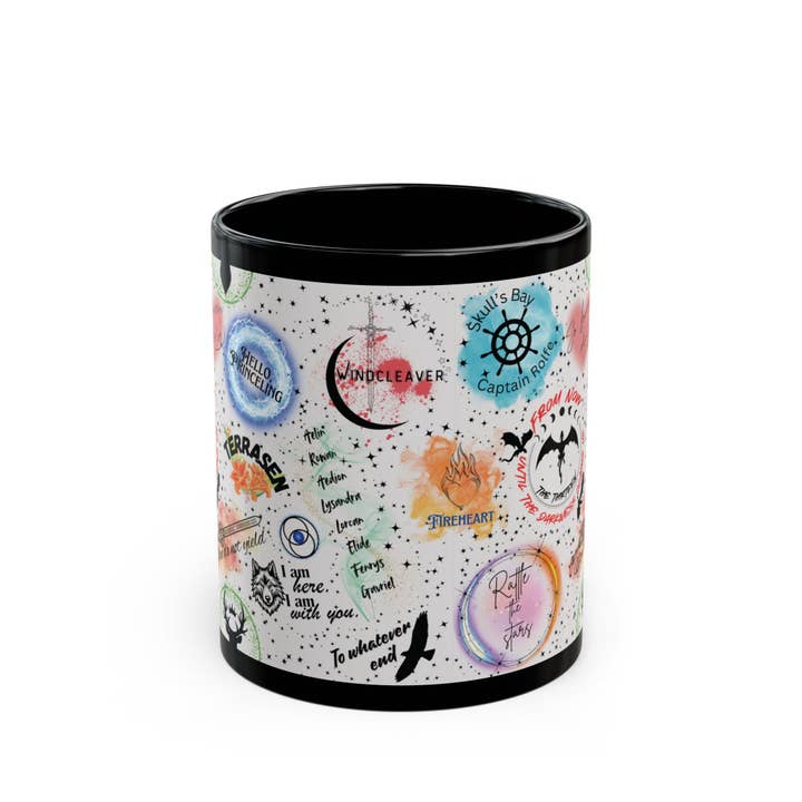 Black Throne of Glass Mug and other Purchase Wholesale glass mugs with handles. Free Returns & Net 60 Terms on Faire trending on Faire.