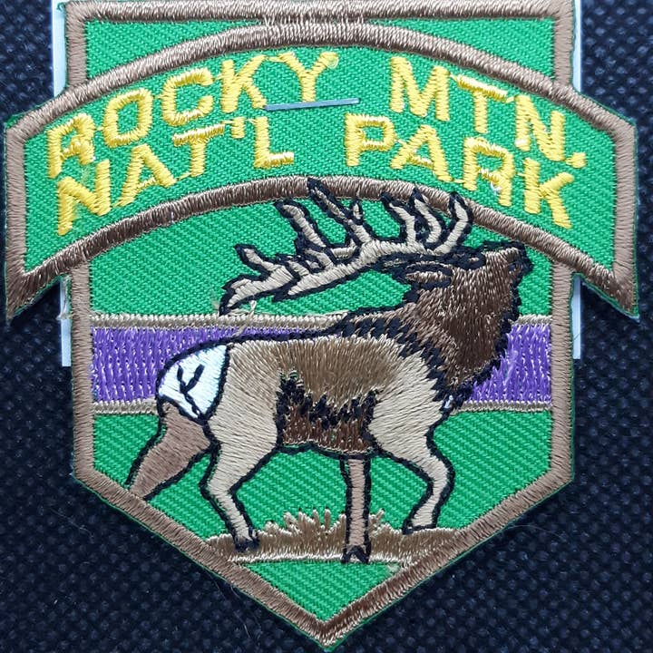 Patch - RMNP Elk for Rocky Mountain National Park for wholesale by Fantastic Souvenirs, Gifts & Collectibles