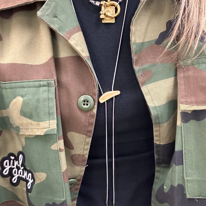 mila + stevie - Wholesale Y-Neck/Lariat Necklace - Mixed Metal Bolo Long Necklace1