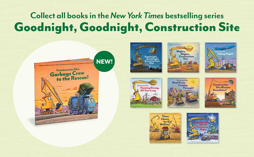 Chronicle Books - Wholesale Preschool Book (3-5) - Construction Site: Garbage Crew to the Rescue!19