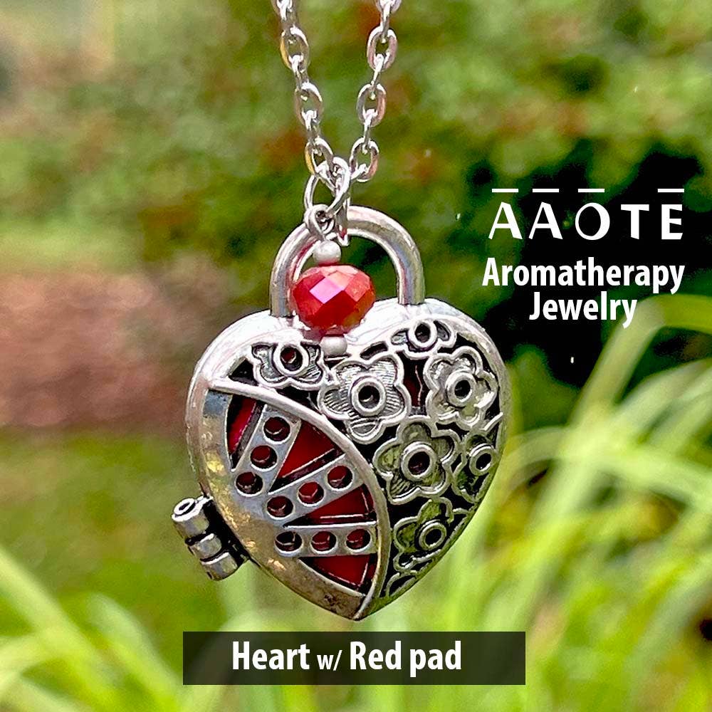 AAOTE - Wholesale Aromatherapy Necklace - Valentine Gift Aromatherapy Diffuser Locket on long chain27