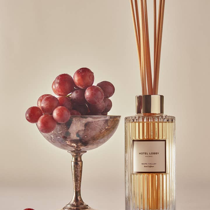 Hotel Lobby Candle - Wholesale Reed Diffuser - Napa Valley - Luxury Fall Reed Diffuser - Home Decor & Gifts0