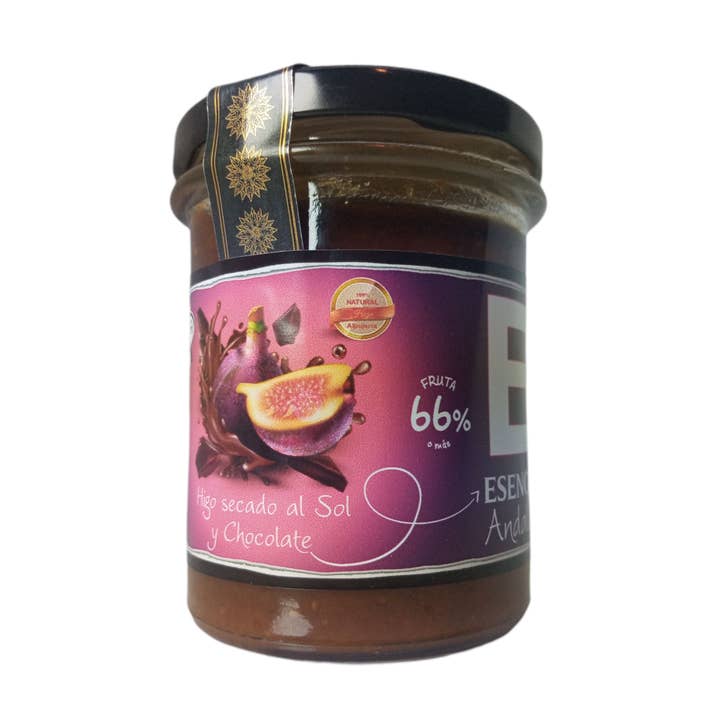ESENCIA ANDALUSI GOURMET - Wholesale Jam/Jelly - Homemade Fig Jam with Chocolate 240 gr0