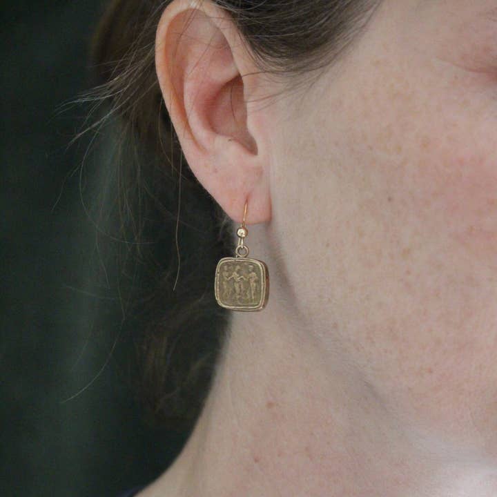 Vis a Vis Jewelry - Wholesale Dangle Earrings - Odysseus and Penelope Earrings2