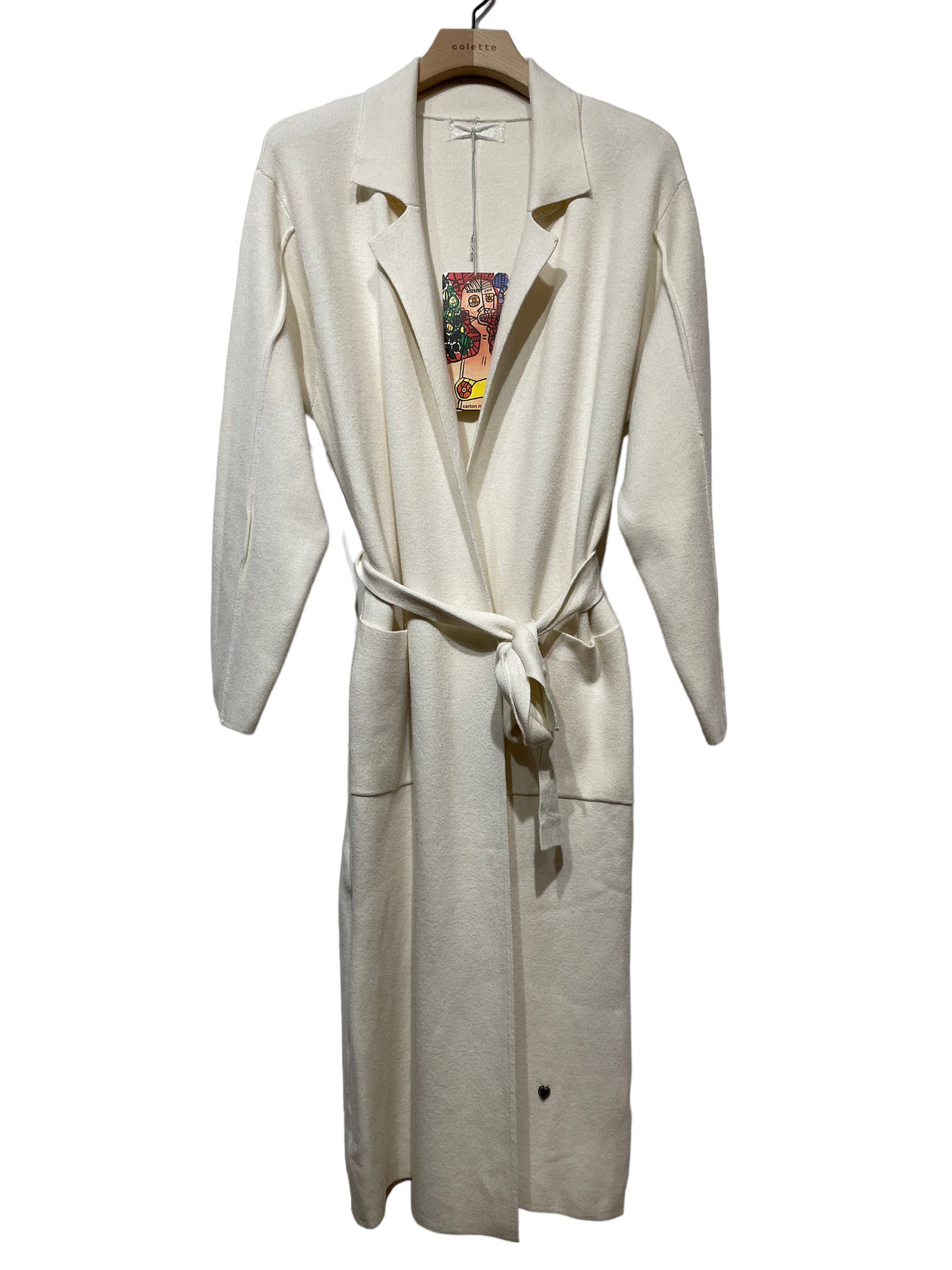 LINEN & COTTON HOUSE - Wholesale Coat - Women's - Classic knitted coat 13103. FALL WINTER CLOTHING26