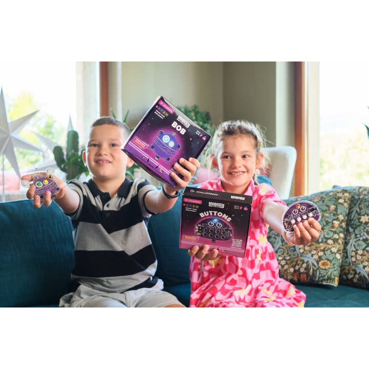 CircuitMess USA - Wholesale Electronic Toy - Kids & Baby - Wacky Robot Buttons - DIY Mini Robot3