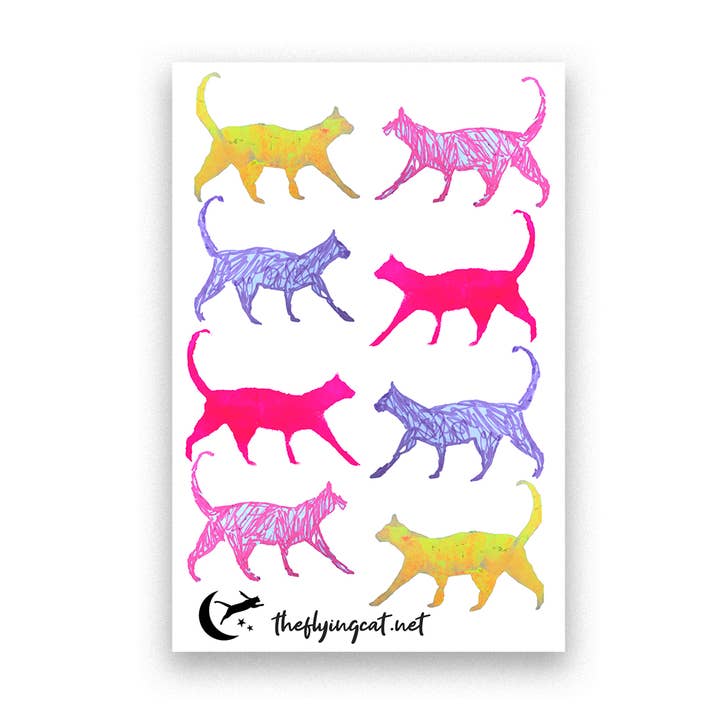 Chats qui marchent pour la vente par The Flying Cat